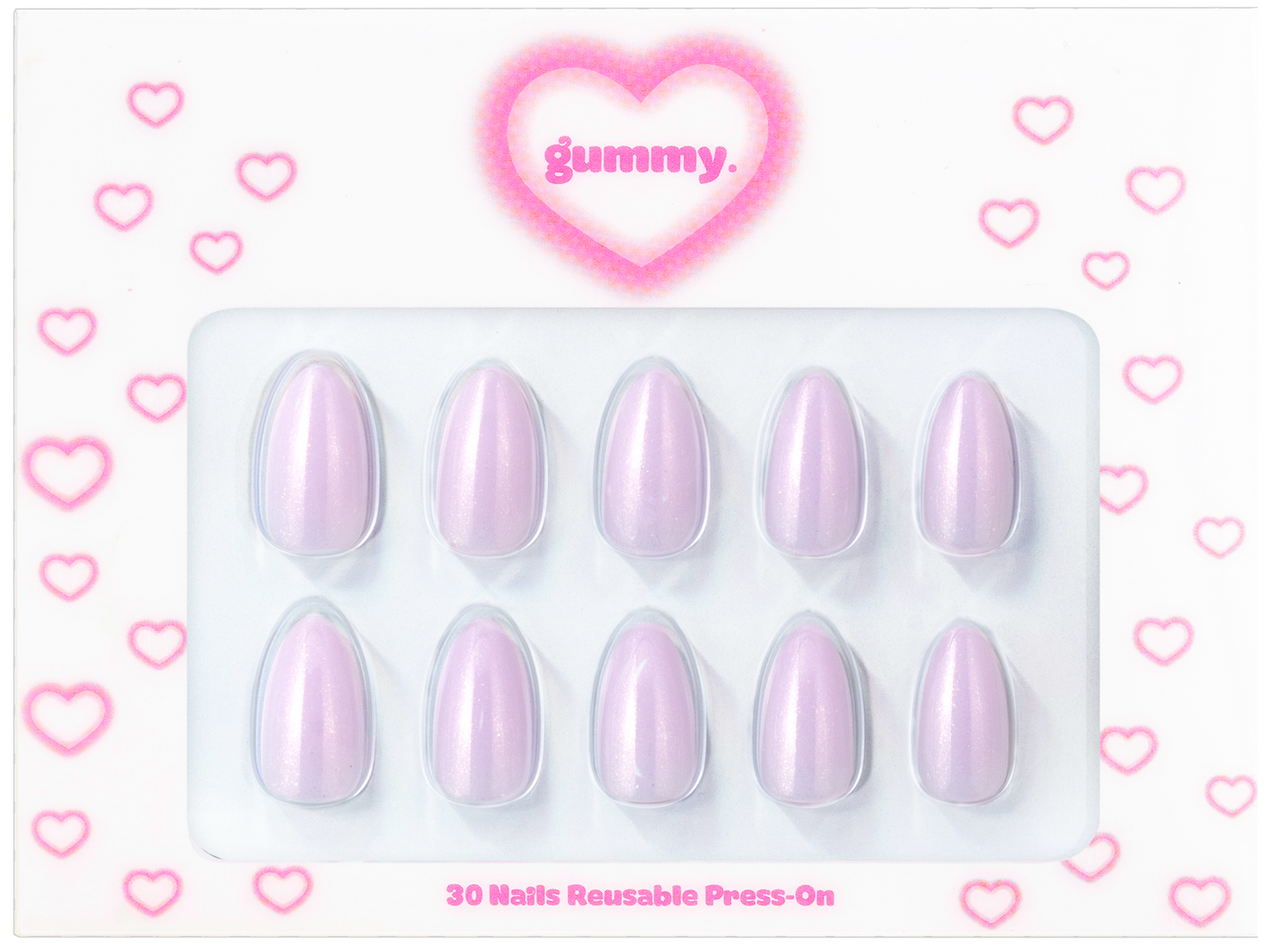 Purple Glazed Simple Almond