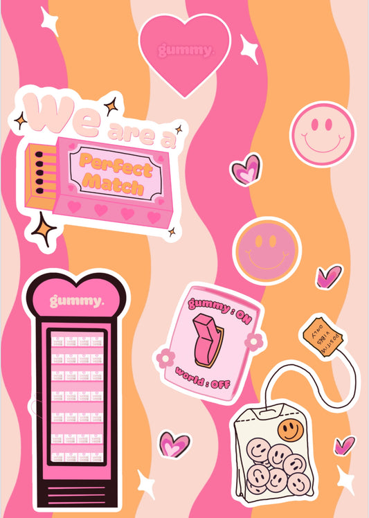 Positive Only Stickers