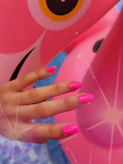 Hot Pink Basic Round هوت بينك بيسك راوند
