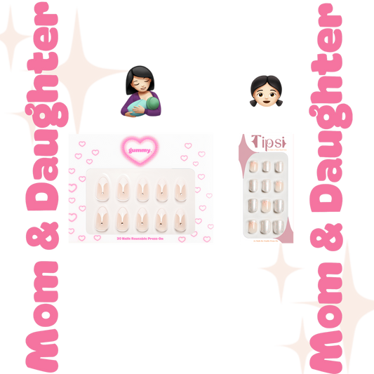 Cutie Dots \ For Kids + Circus Almond French